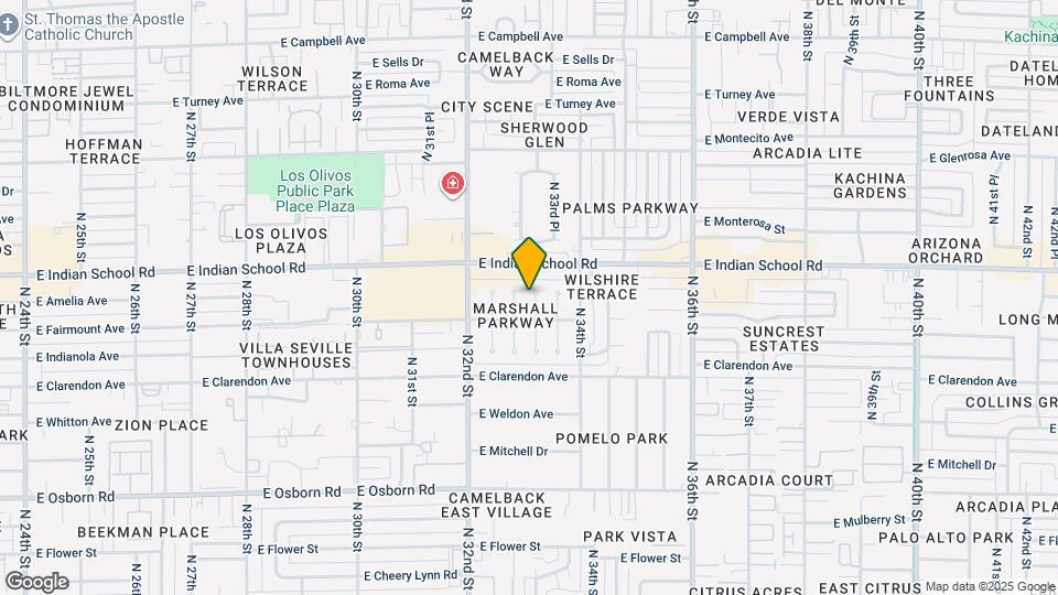 4020 N 33rd St Map and Location Details