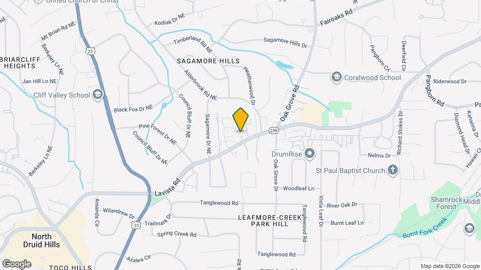 1494 Lavista Proper Cir Map and Location Details