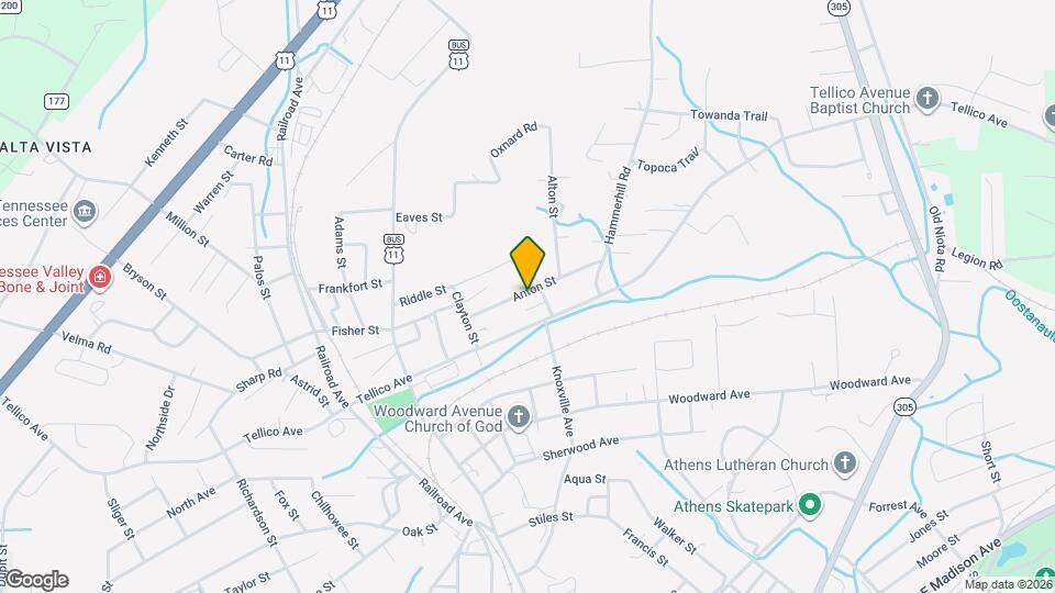 533 Anton St Map and Location Details