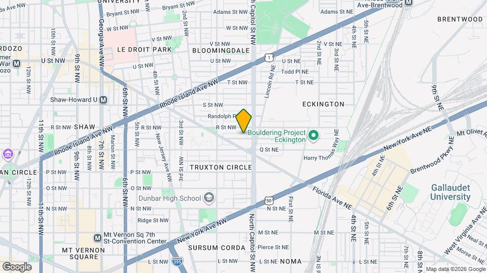 21 Quincy Pl NW Map and Location Details