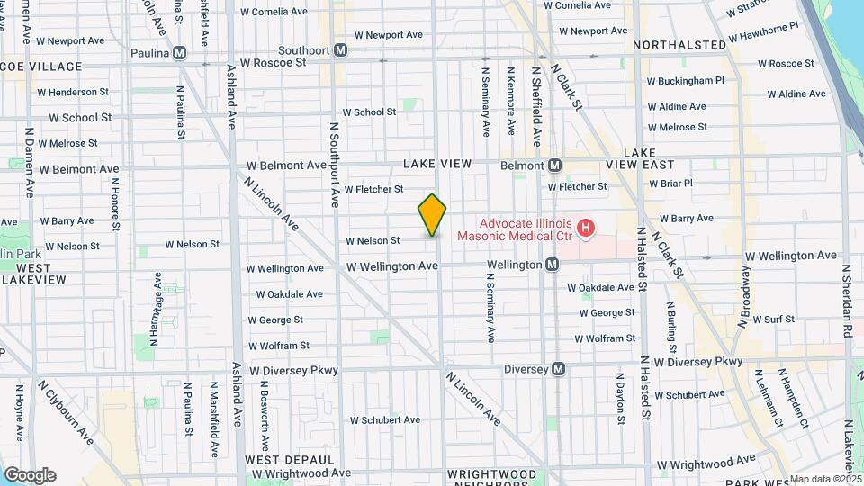 3024 N Racine Ave Mapa y Detalles de la Ubicación