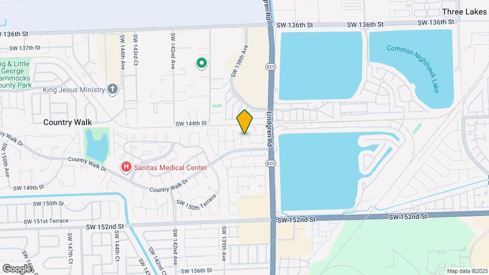 13778 SW 145th St Map and Location Details