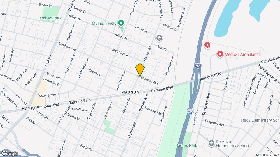 4276 Maxson Rd Map and Location Details