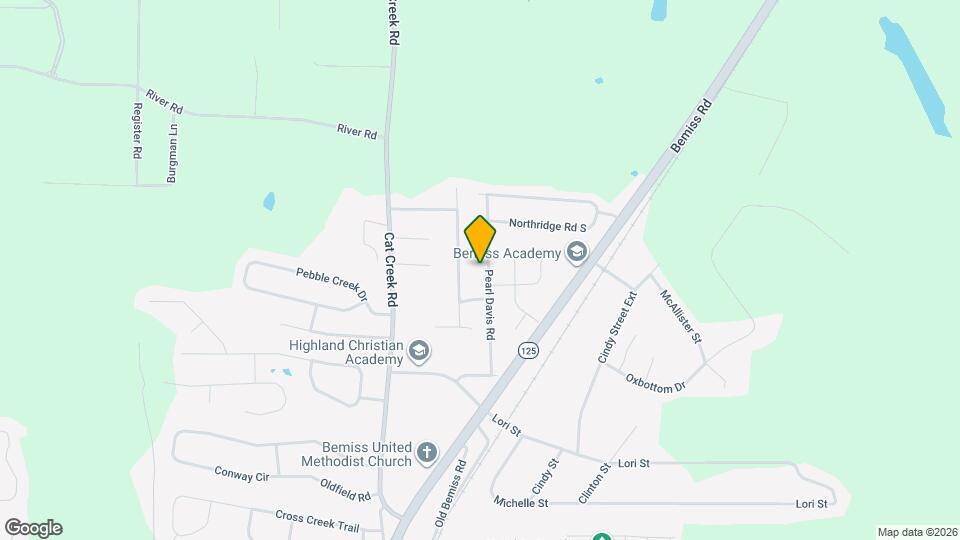 5067 Pearl Davis Rd Map and Location Details