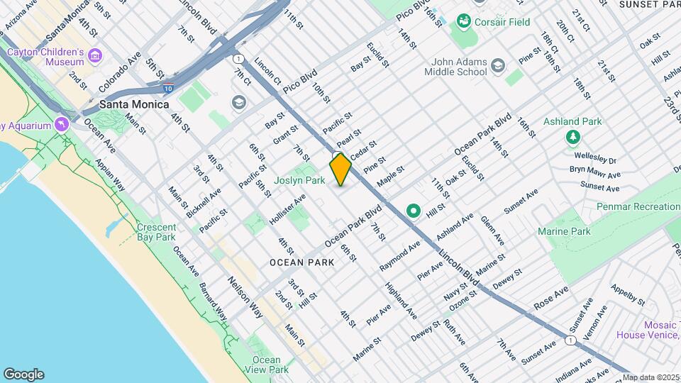 707 Pine St Mapa y Detalles de la Ubicación
