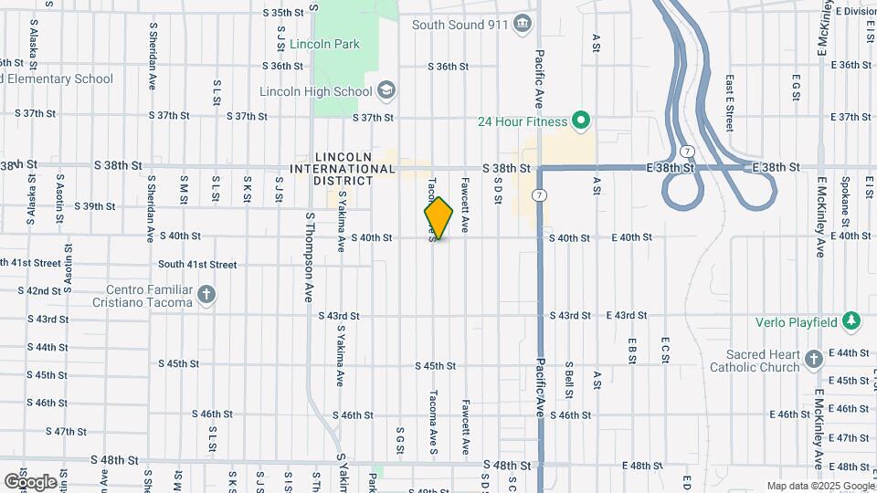4001 Tacoma Ave S Map and Location Details