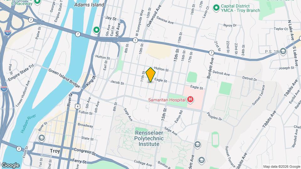 2208 12th St Map and Location Details