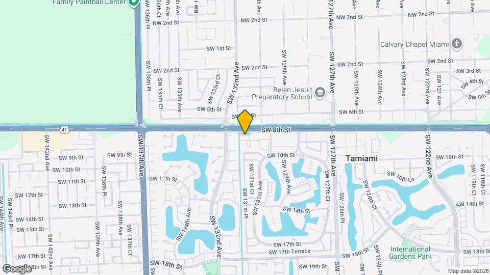 810 SW 129th Pl Map and Location Details