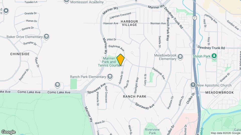 3040 Armada St Map and Location Details