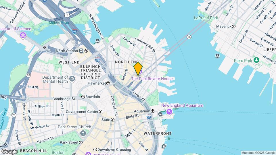 33 North Sq, Unit 2 Map and Location Details