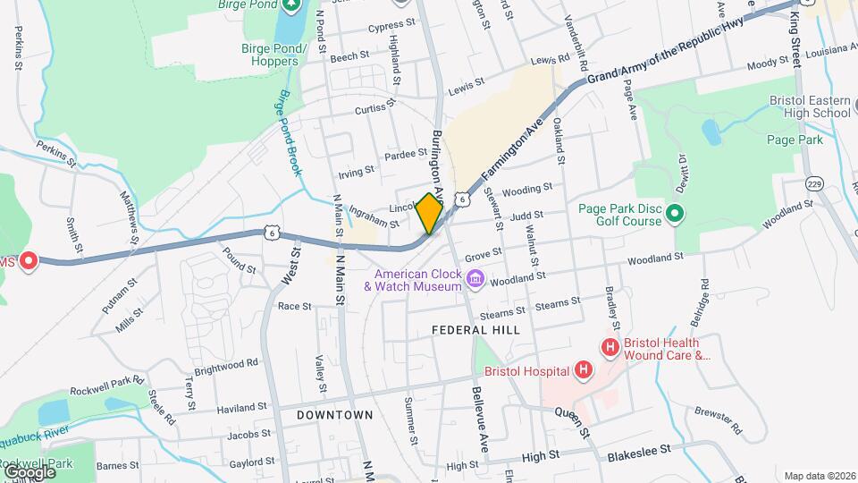 172 North St Map and Location Details