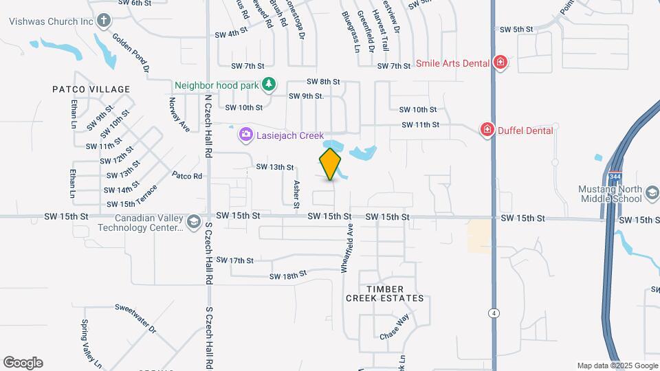 1407 Forrest Ridge Way Map and Location Details