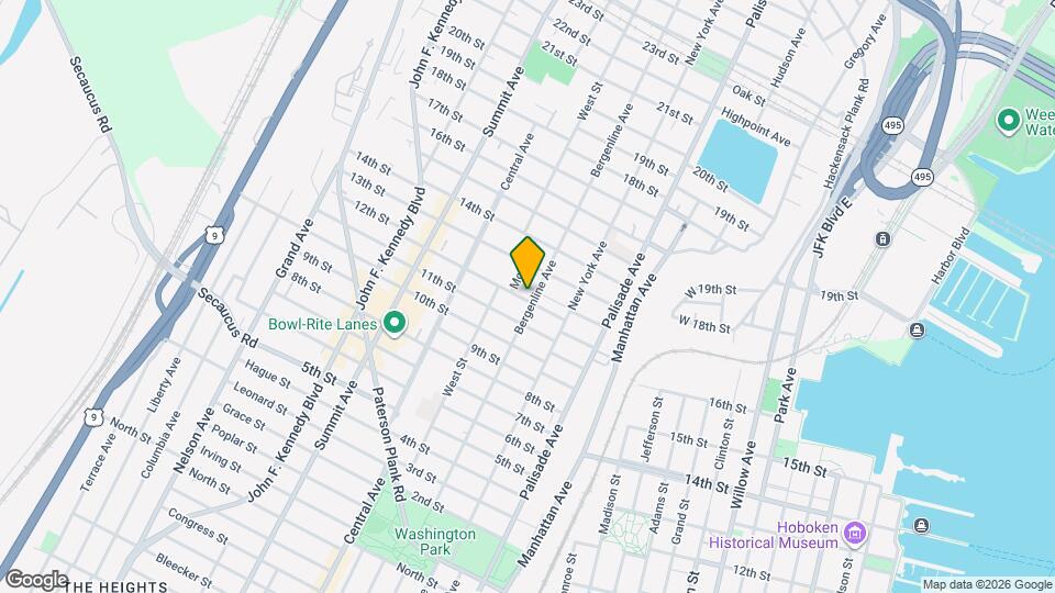 1205 Bergenline Ave-Unit -3 Mapa y Detalles de la Ubicación