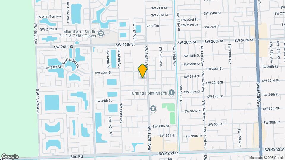 3102 SW 147th Ct Map and Location Details