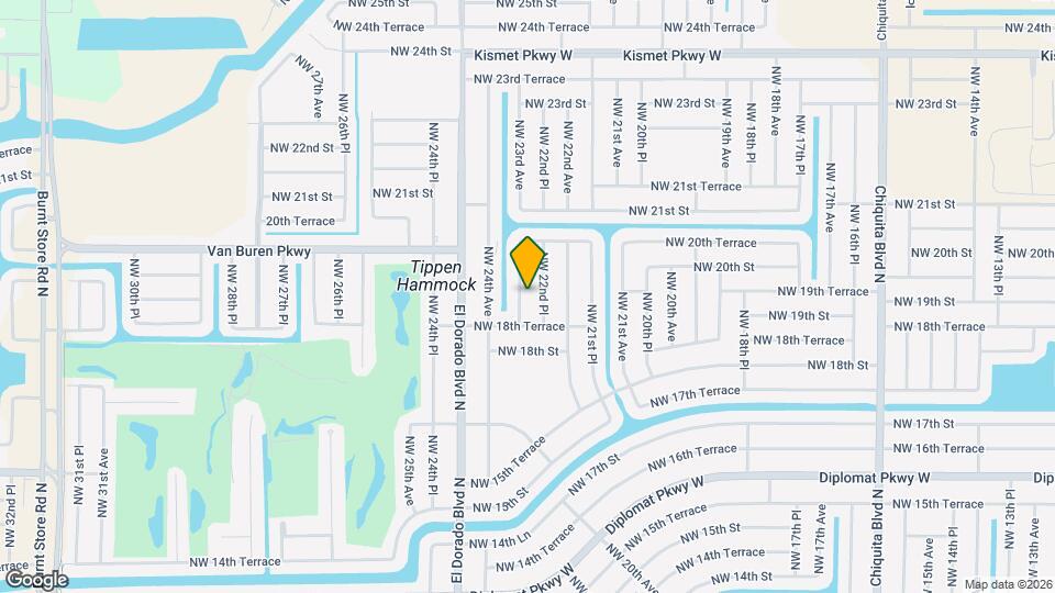 1829 NW 23rd Ave Map and Location Details