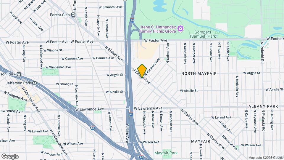 4988 N Elston Ave-Unit -G Map and Location Details