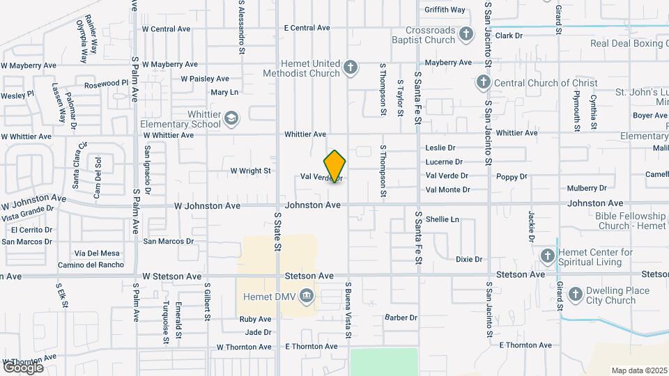 852 Douglas Ct Map and Location Details