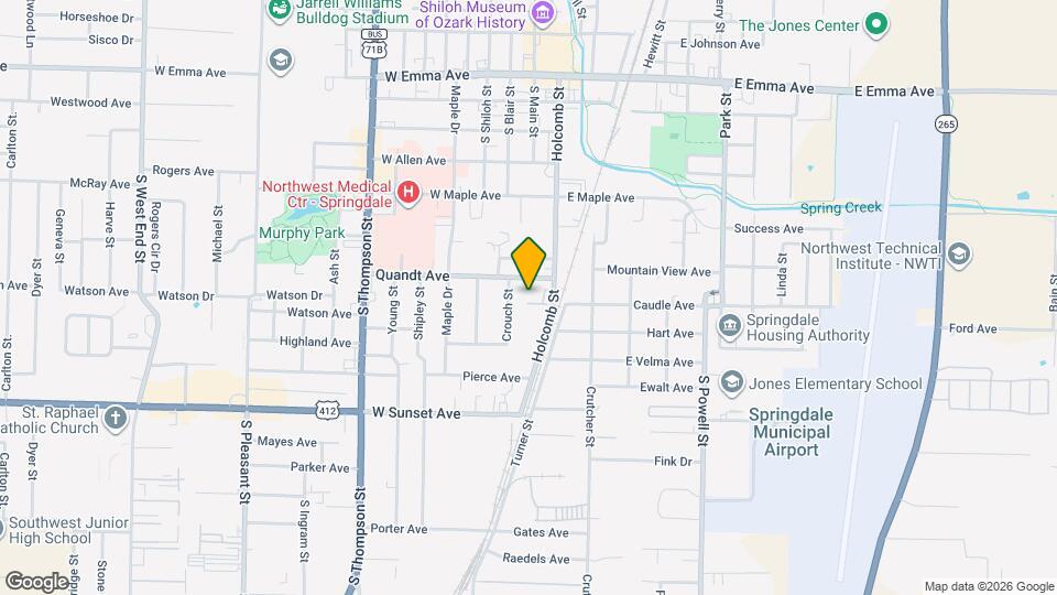 208 Josie Pl Map and Location Details