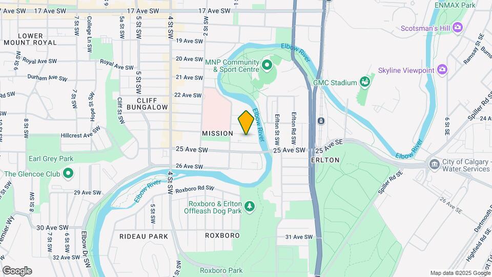 Elbow Mission Apartments Map and Location Details