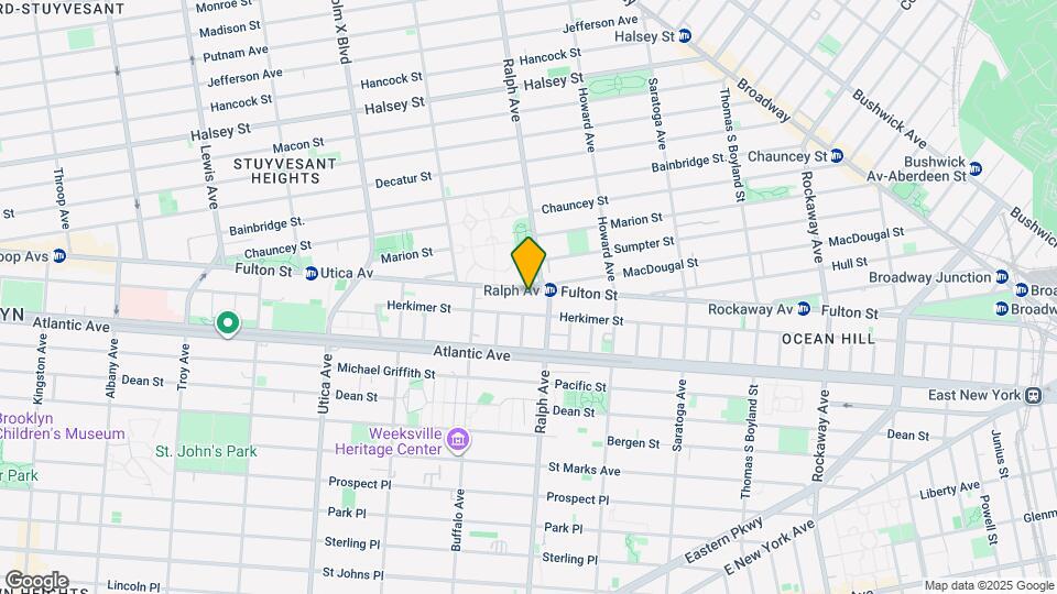 1912 Fulton St Mapa y Detalles de la Ubicación
