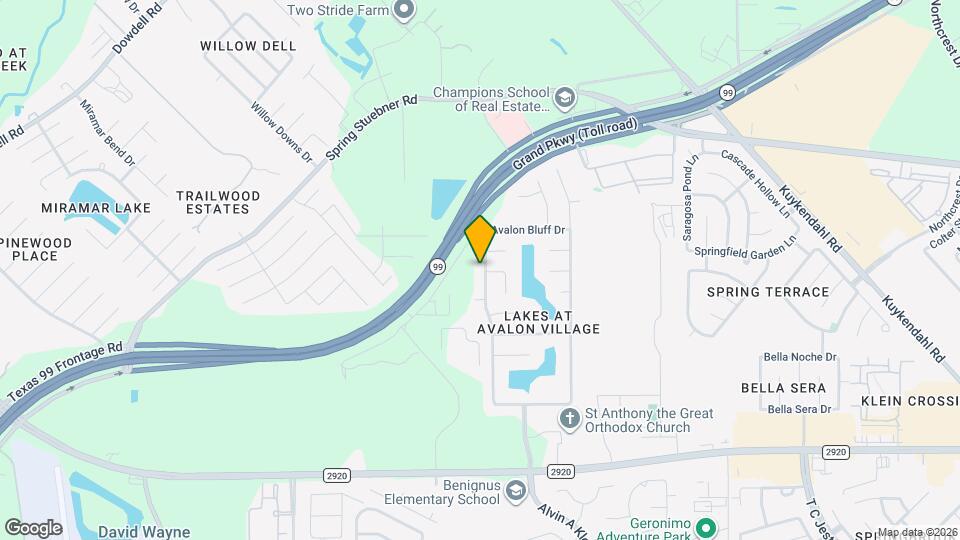 21727 Lozar Dr Map and Location Details