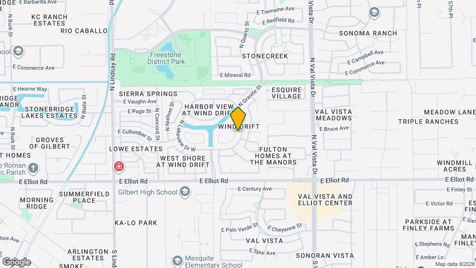 1297 E Tradewind Dr Mapa y Detalles de la Ubicación