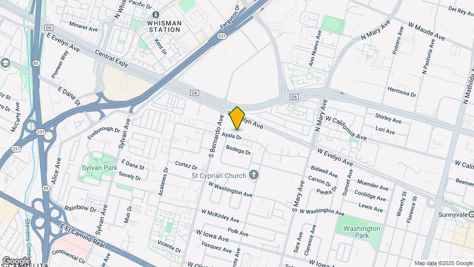1171 Ayala Dr Mapa y Detalles de la Ubicación