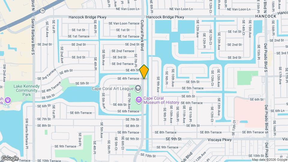 421 Cultural Park Blvd Map and Location Details