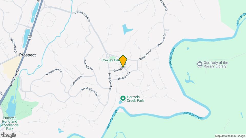 7910 Grenoble Ln, Unit 1 Mapa y Detalles de la Ubicación