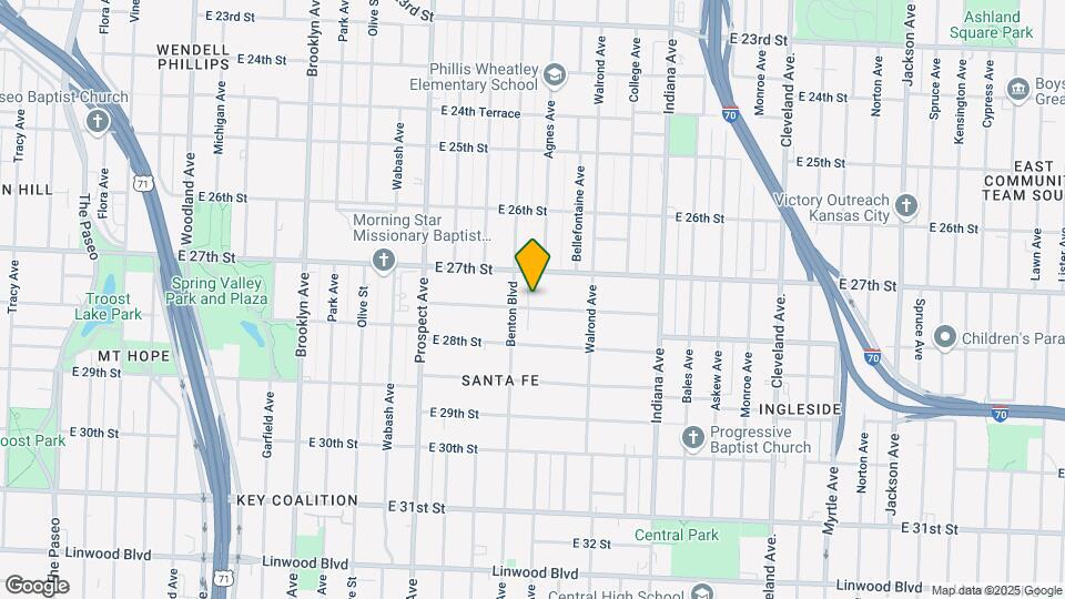 2912 Lockridge St Map and Location Details