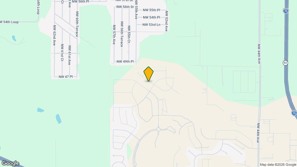 5360 NW 46th Ln Rd Map and Location Details