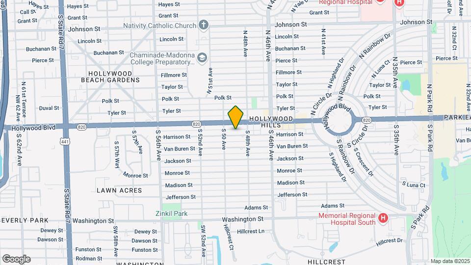 4905 Harrison St Map and Location Details