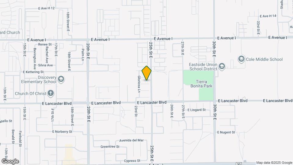 2341 Langhorn St Map and Location Details