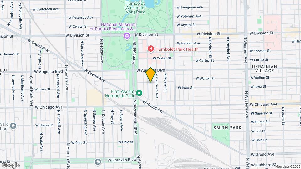 879 N Richmond St-Unit -2 Map and Location Details