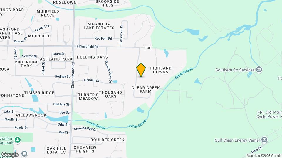 11552 Clear Creek Dr Map and Location Details
