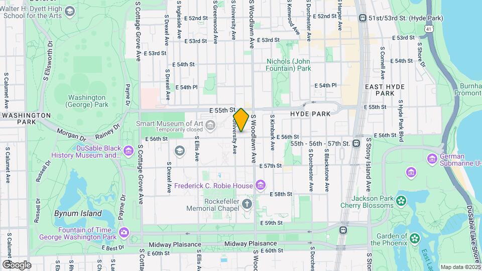 1154-56 E. 56th St Map and Location Details