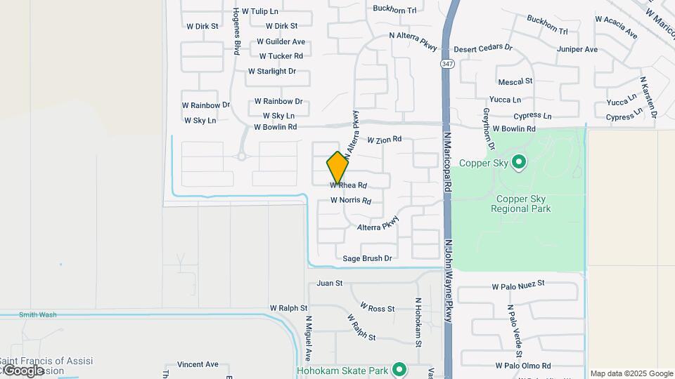 45319 W Rhea Rd Map and Location Details