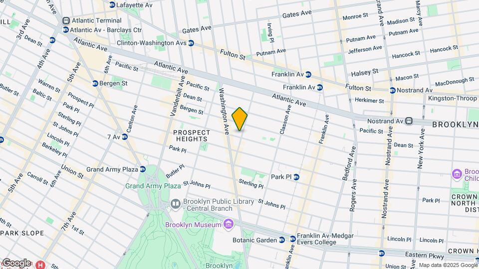 367 Saint Marks Ave, Unit 2R Map and Location Details