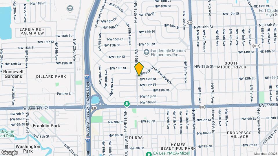 1423 NW 12th St Map and Location Details