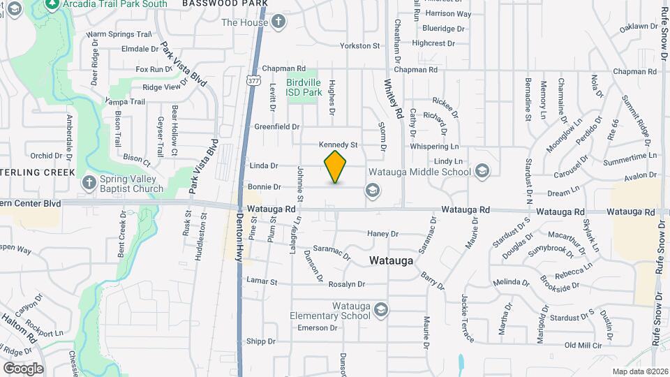 5736 Bonnie Dr Map and Location Details