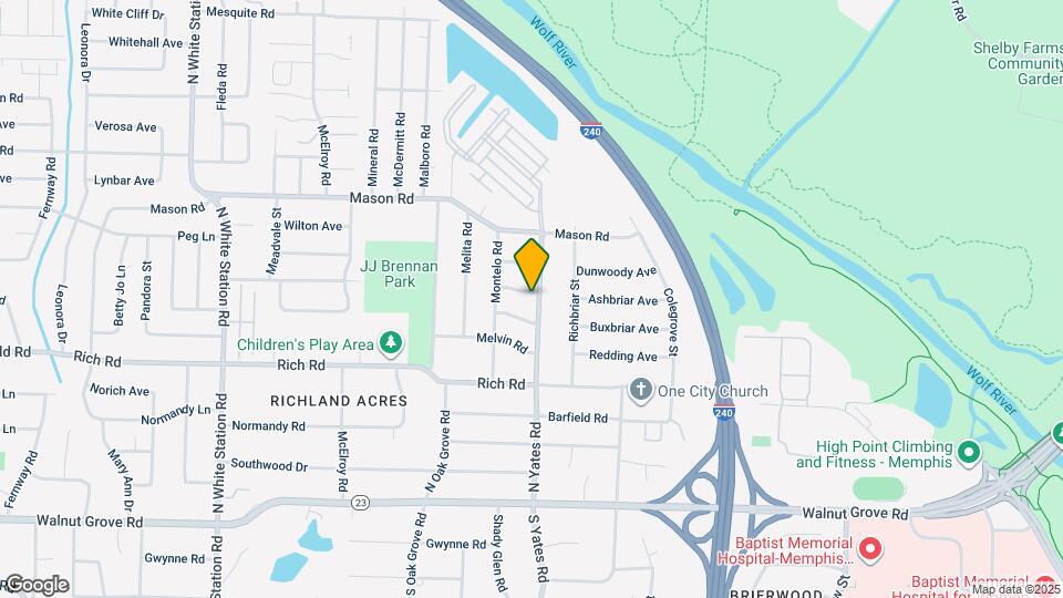 239 N Yates Rd Map and Location Details