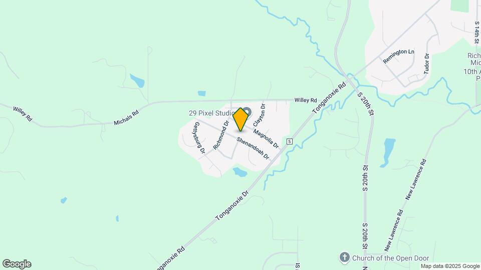 2302 Shenandoah Dr Map and Location Details