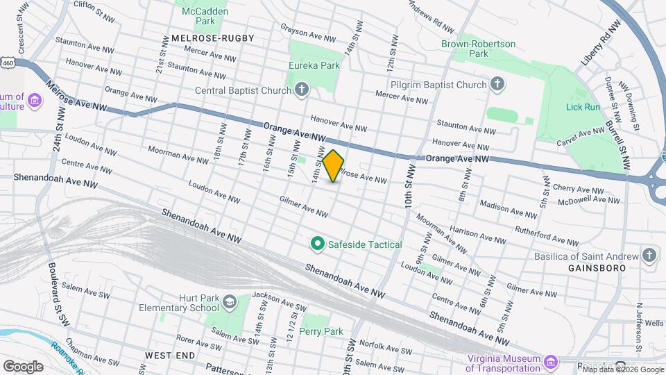 1308 Essex Ave NW Map and Location Details