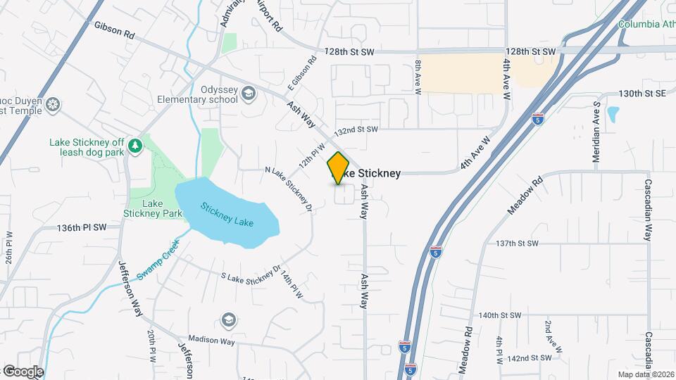 13411 11th Pl W Map and Location Details