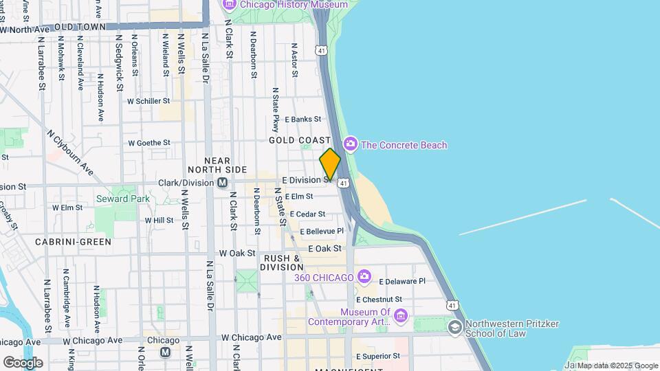 1150 N Lake Shore Dr Map and Location Details
