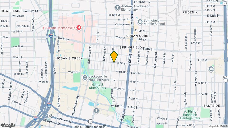 146 W 6th St Map and Location Details