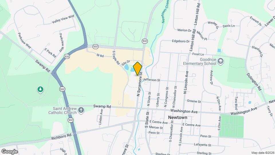 200 N Sycamore St Map and Location Details