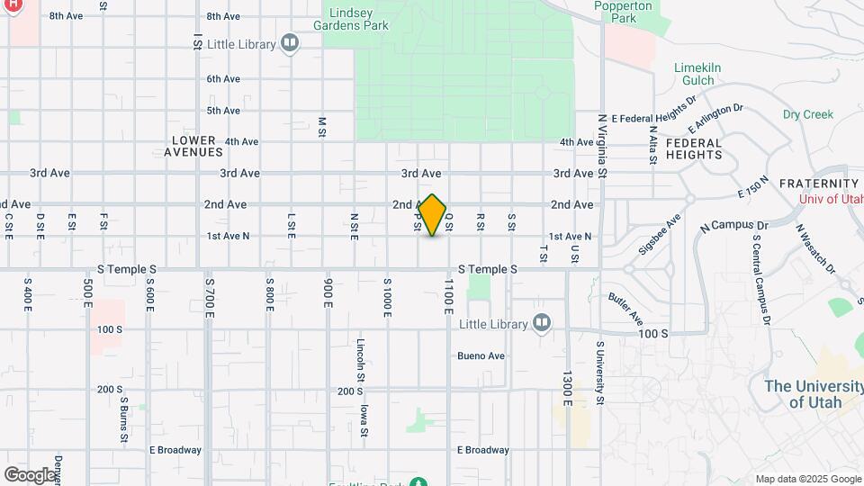 970 1st Ave Map and Location Details