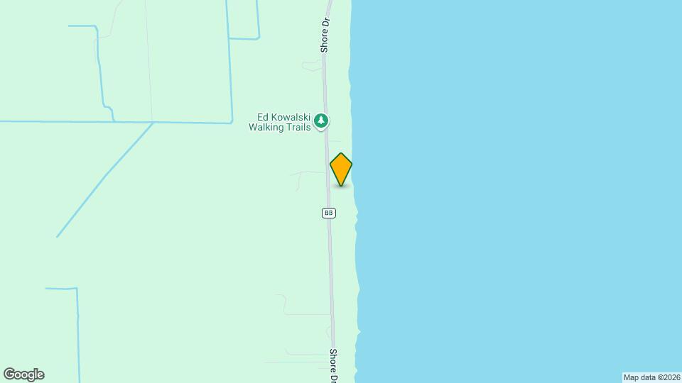 N1814 Shore Dr Map and Location Details