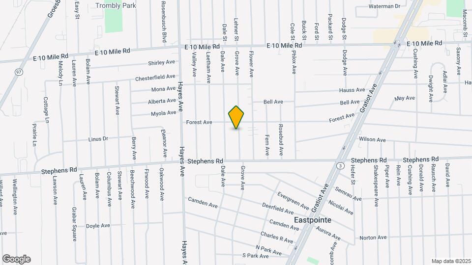 24329 Grove Ave Map and Location Details